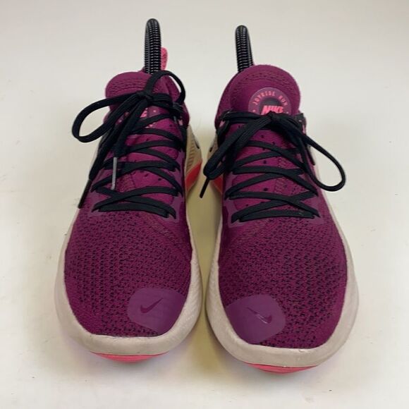 Nike Joyride Run Flyknit Raspberry Red/Black Womens Running Shoes A19 - Picture 3 of 11